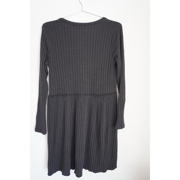 Lucky Brand Black Cloud Jersey Wide Ribbed Dress -Size: Small - Picture 7 of 7